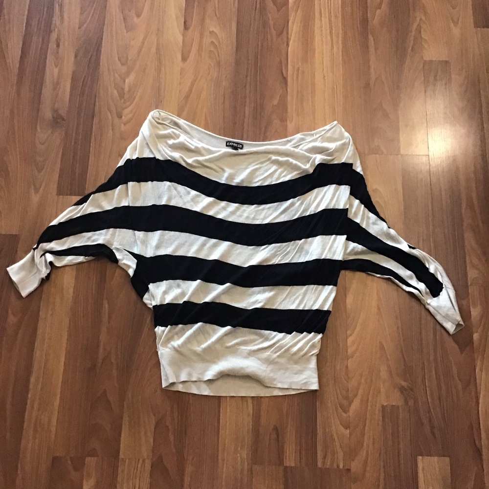 Express stripe sweater